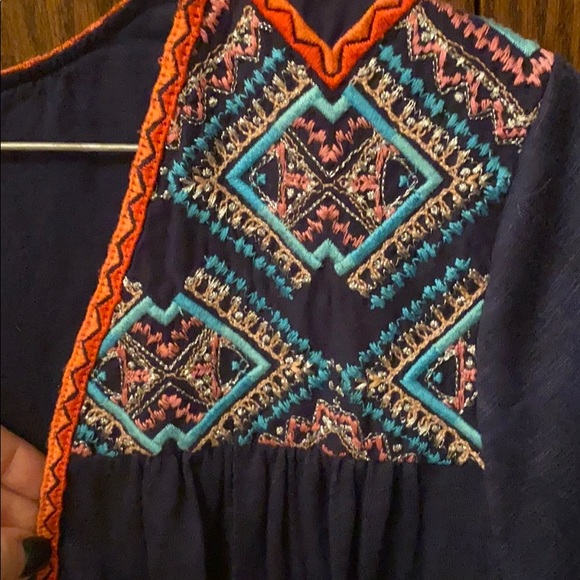 American Eagle embroidered cardigan size S - Picture 3 of 7